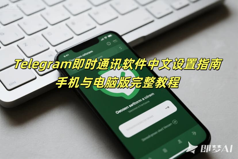 Telegram电报指南: Telegram中文版怎么设置？手机电脑版完整教程2025