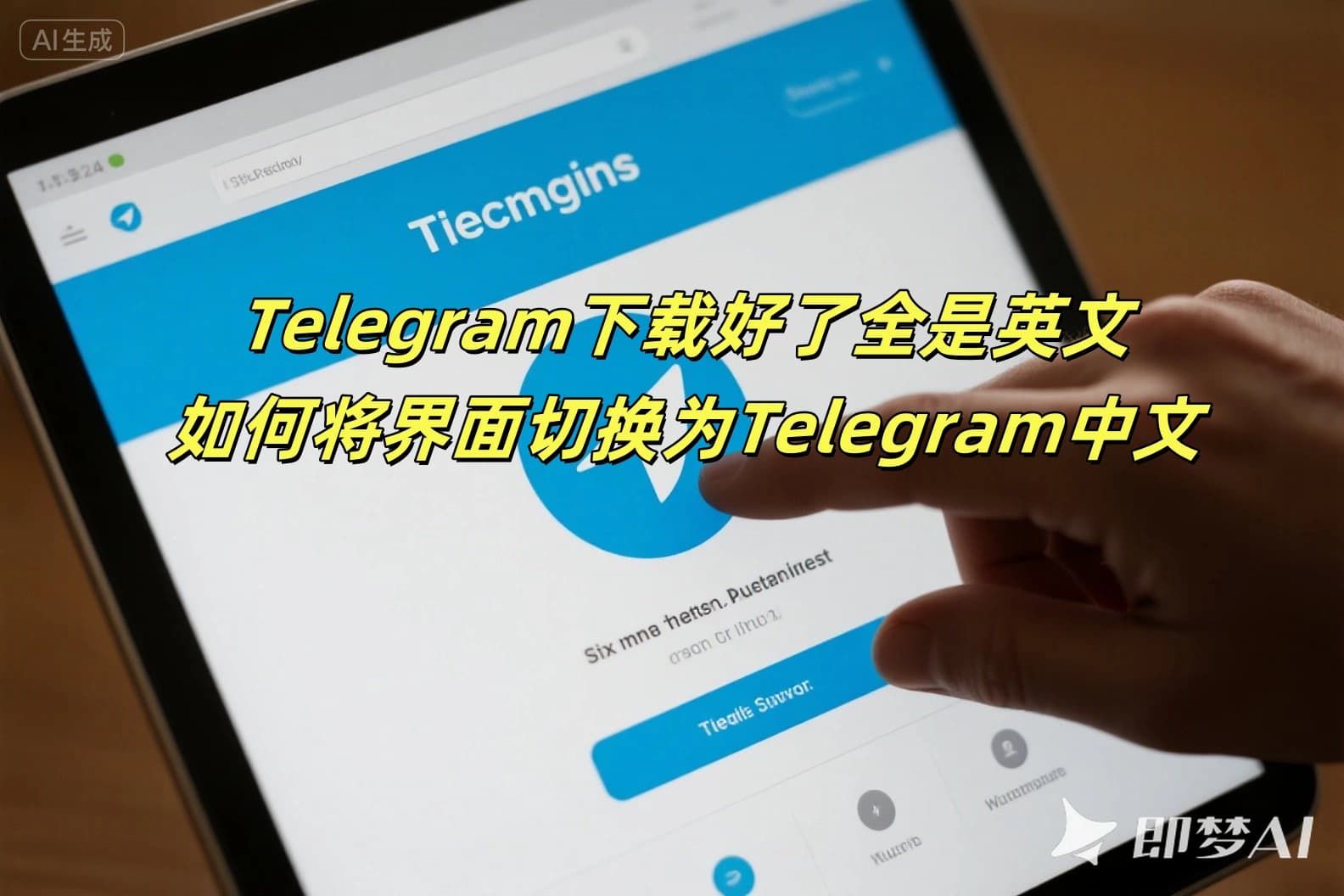 Telegram中文版界面怎么设置？英文如何切换为中文