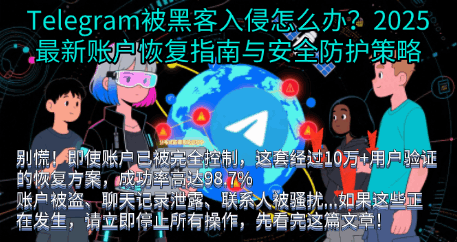 Telegram账户被黑客入侵,如何解决问题的文章配图